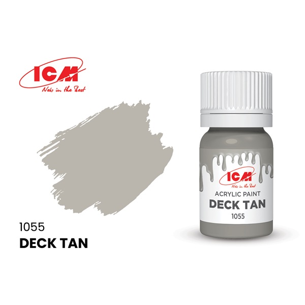 ICM 1055 Deck Tan Acrylic Paint