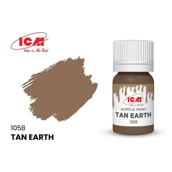 ICM 1058 Tan Earth Acrylic Paint