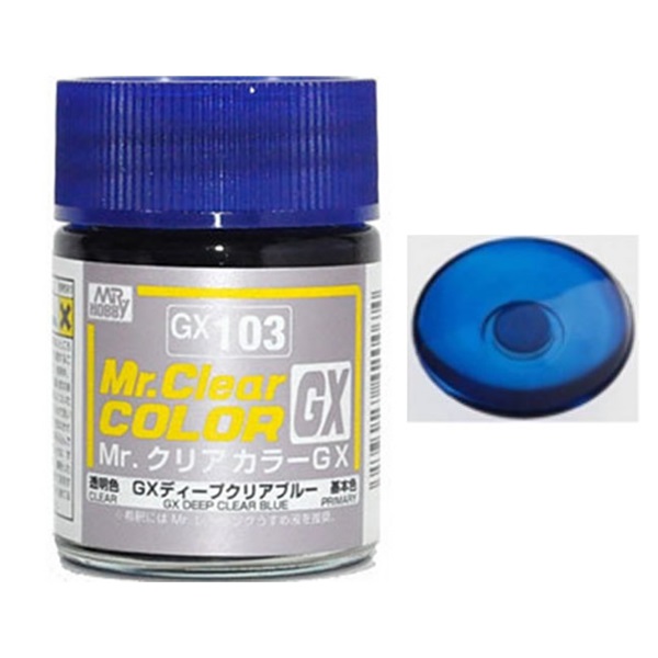 Mr Color GX103 Deep Clear Blue