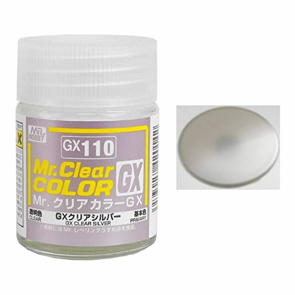 Mr Color GX110 Clear Silver