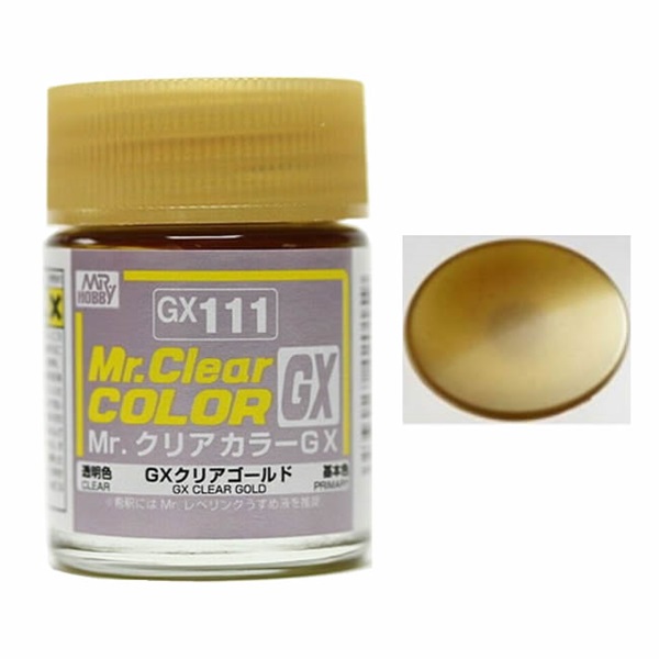Mr Color GX111 Clear Gold