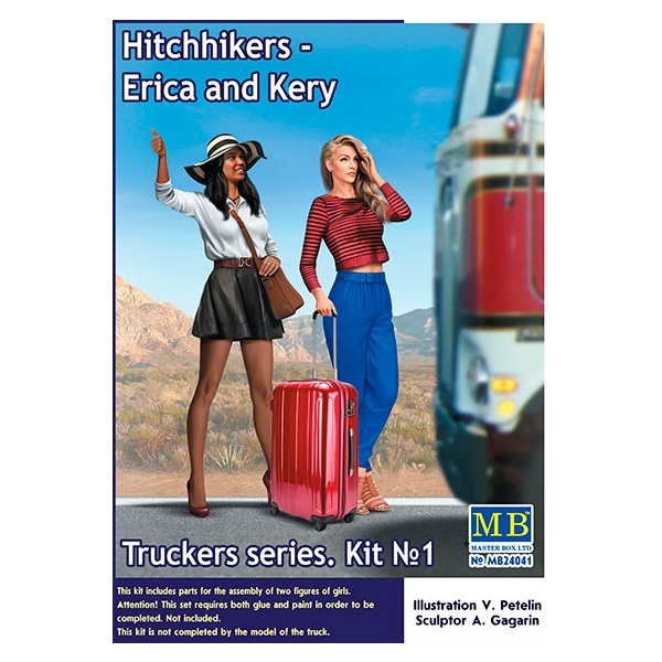 MasterBox 24041 1/24 Hitchhikers, Erica & Kery